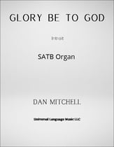 Glory Be to God SATB choral sheet music cover